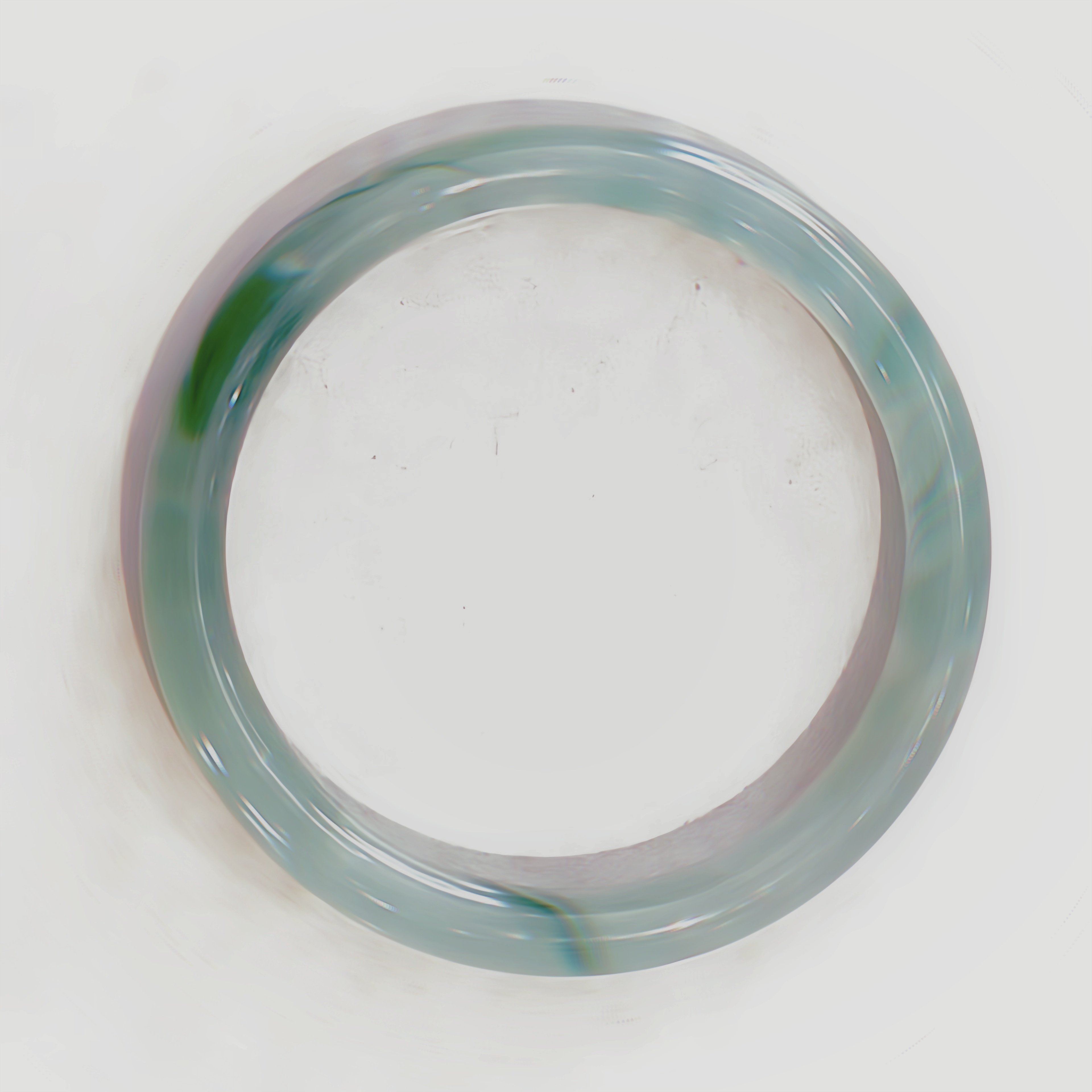 非金属玻璃手镯 气质高级感不知春手镯60圈口