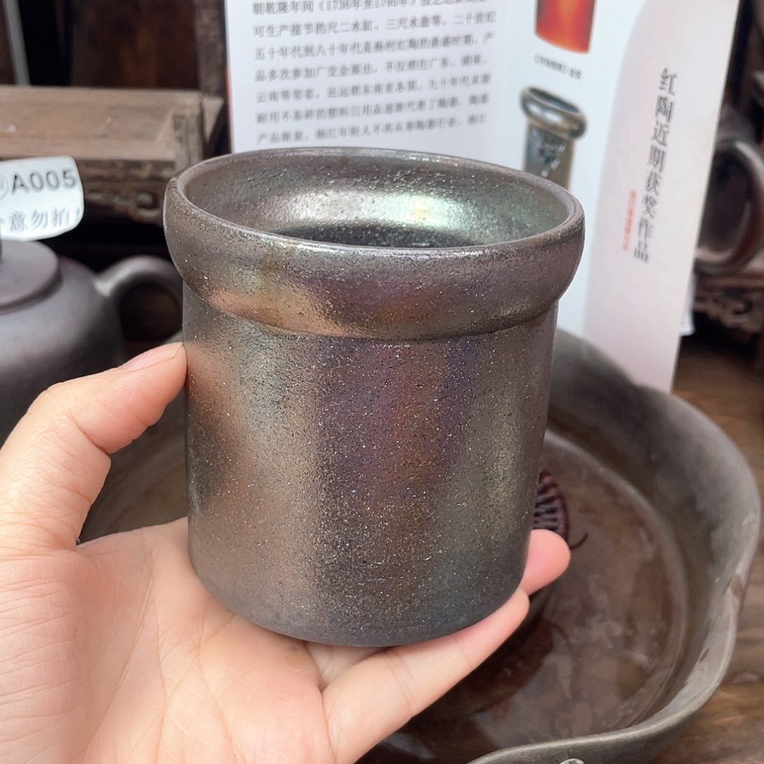 广西南宁红陶大杯200毫升放漏