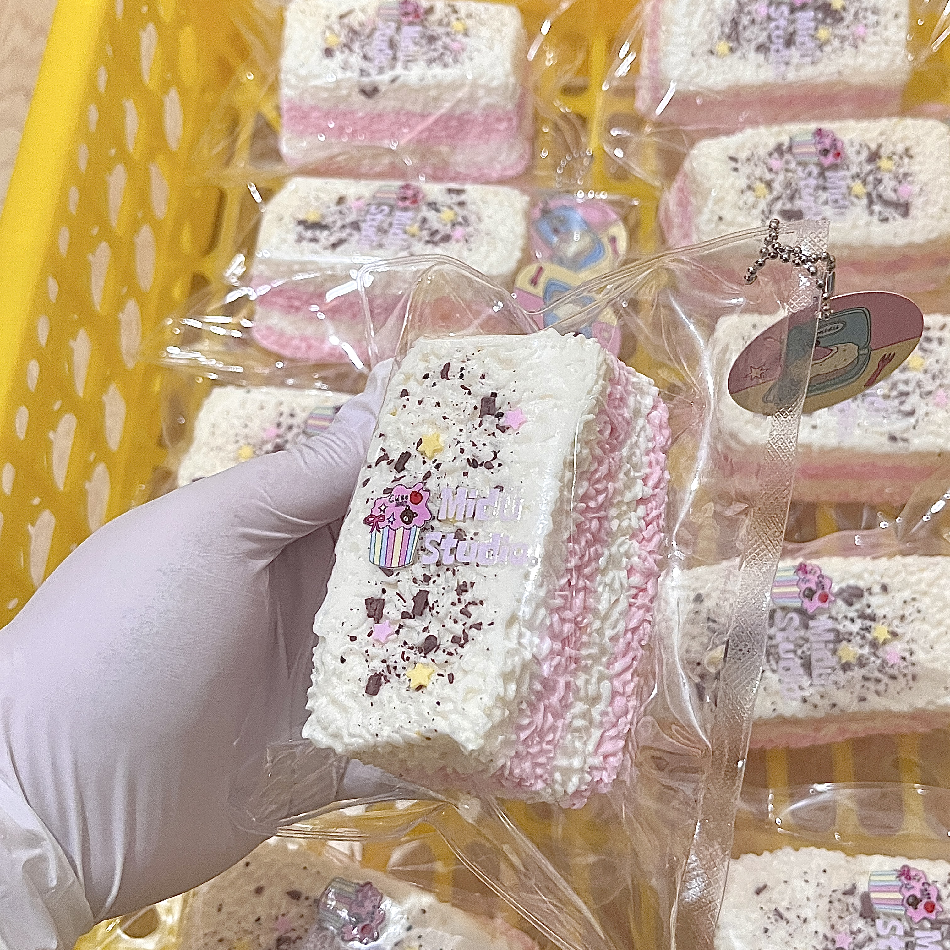 米嘟食品级硅胶捏捏/乌梅饭团+闪电桃桃/组合1