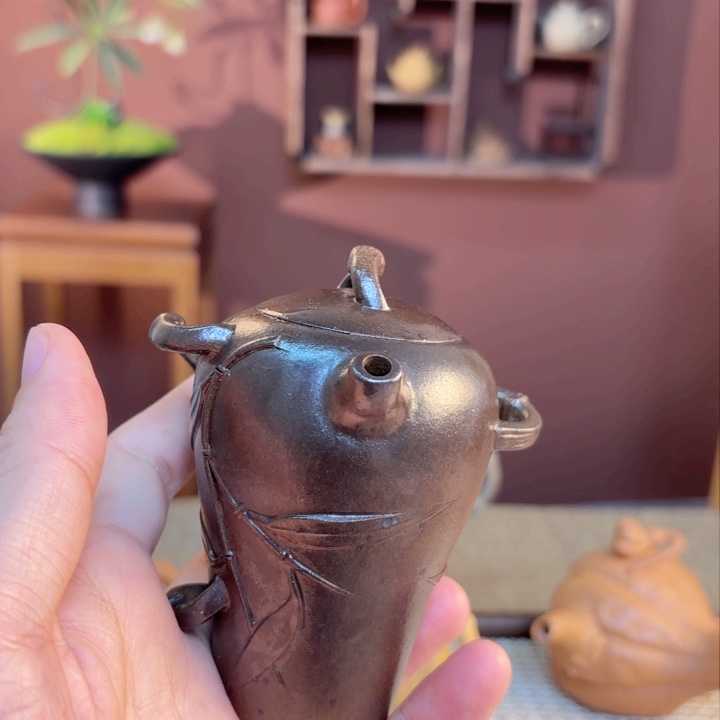 紫砂茶壶紫砂我做的