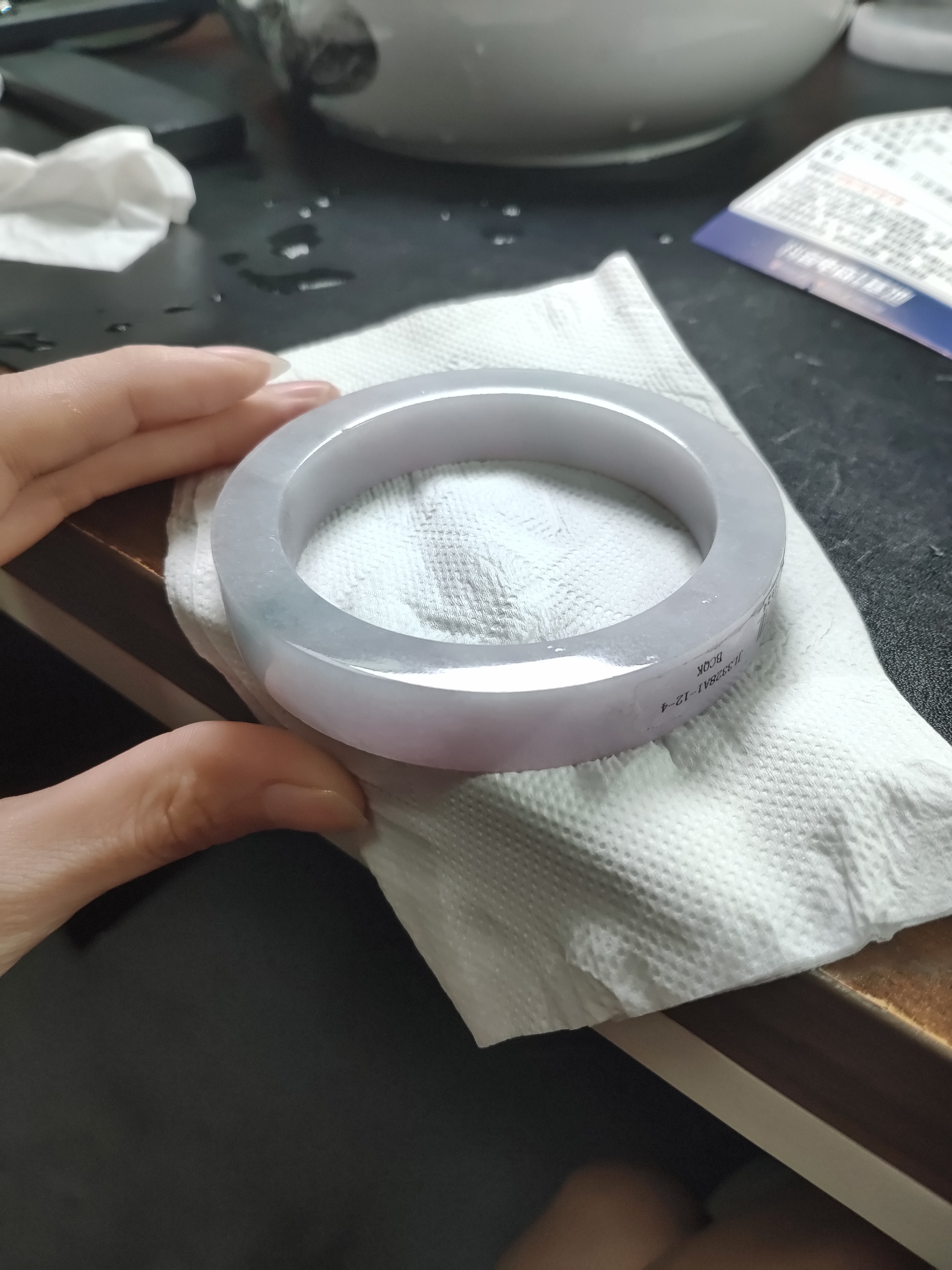 定制翡翠59圈口正圈