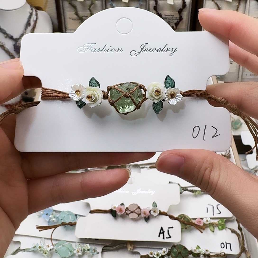 石英石纯铜合金手绳012