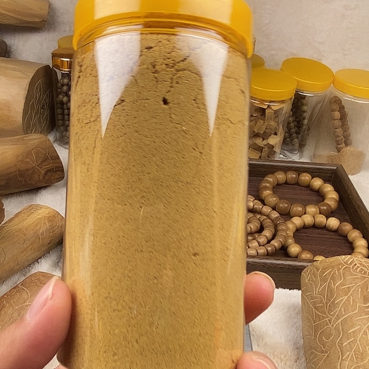 行***动无事牌檀香木檀香木粉末103克