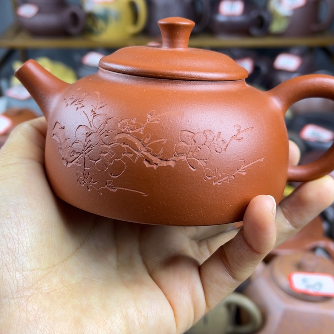 紫砂茶壶宜兴紫砂壶微瑕嘴嗑爆鼓包