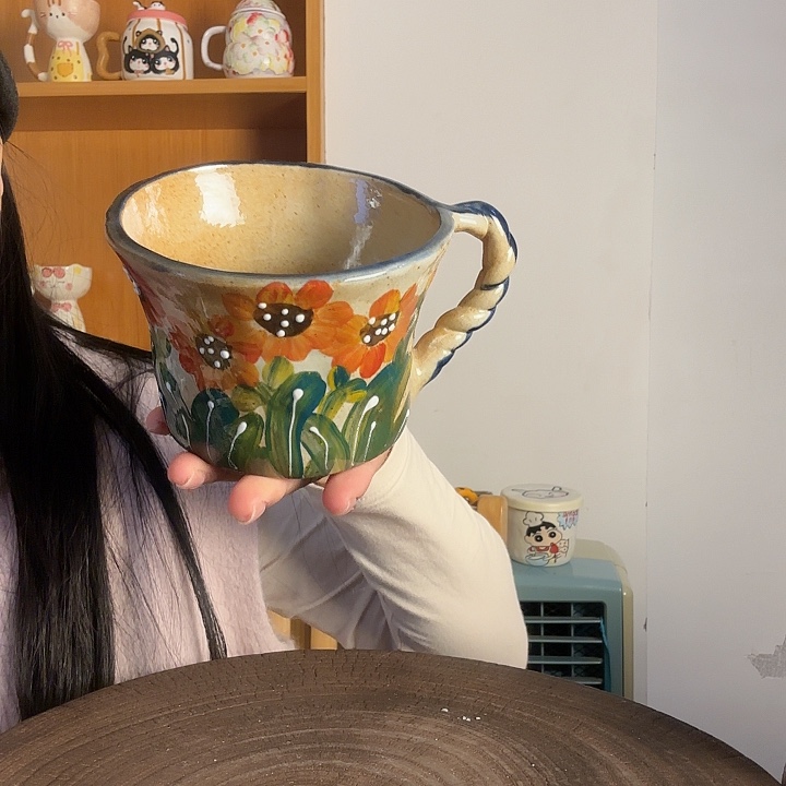 单***️手捏手绘景德镇陶瓷