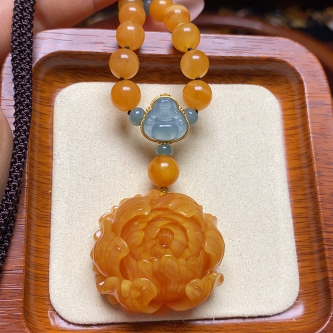 【闪购商品】蜜蜡颈饰未镶嵌项链