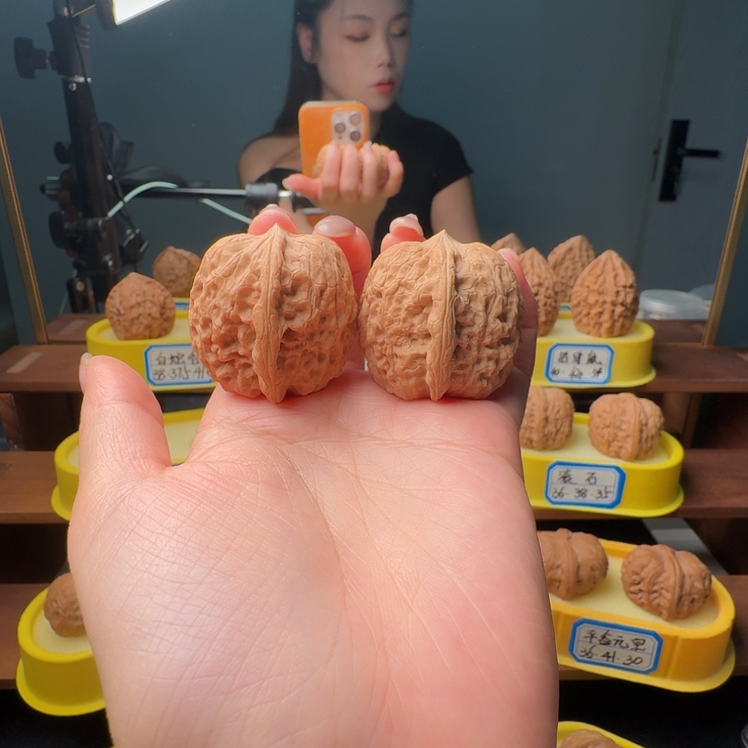 文玩核桃吊坠39全品平谷磙子