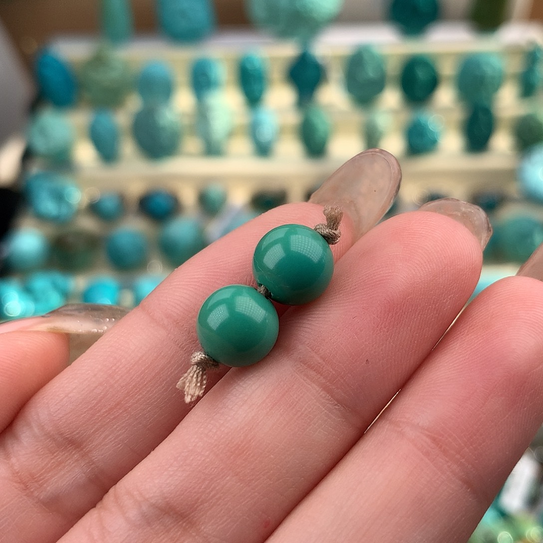 绿松石未镶嵌珠宝奇石8.8