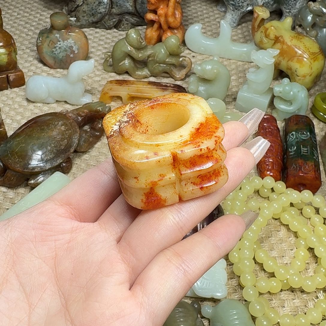 白玉菩提吊坠挂件