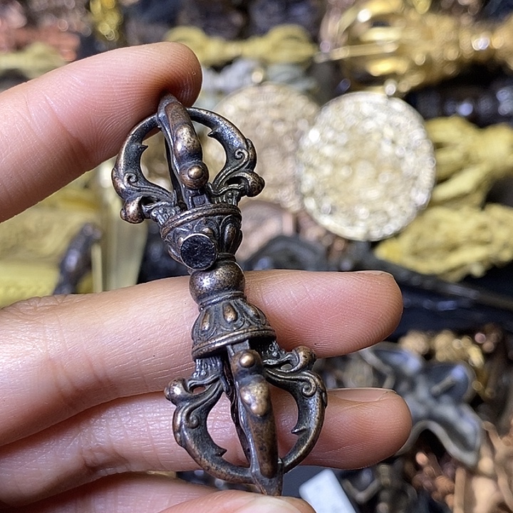 藏传老铜得格杵福利福利