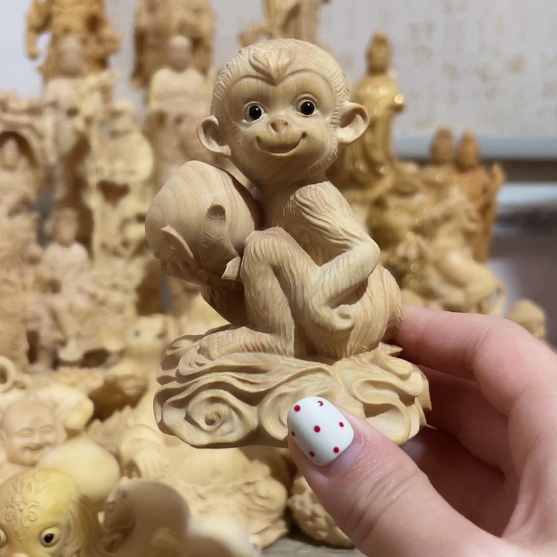 黄杨木小叶黄杨木猴子报桃黑