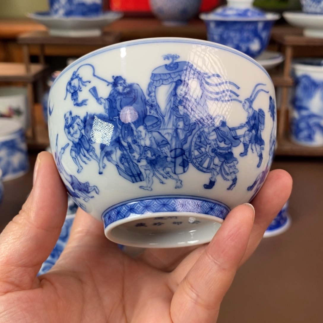 景德镇陶瓷手工手绘