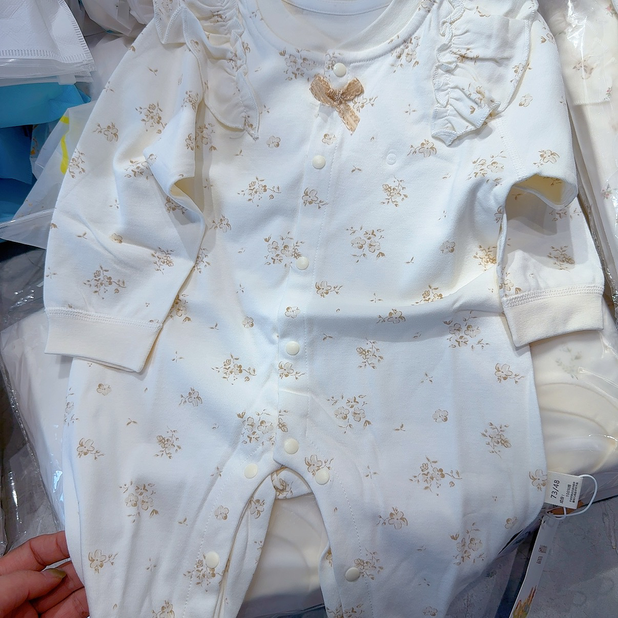 女可爱风秋冬春秋通用爬服哈衣家居服宝宝睡衣