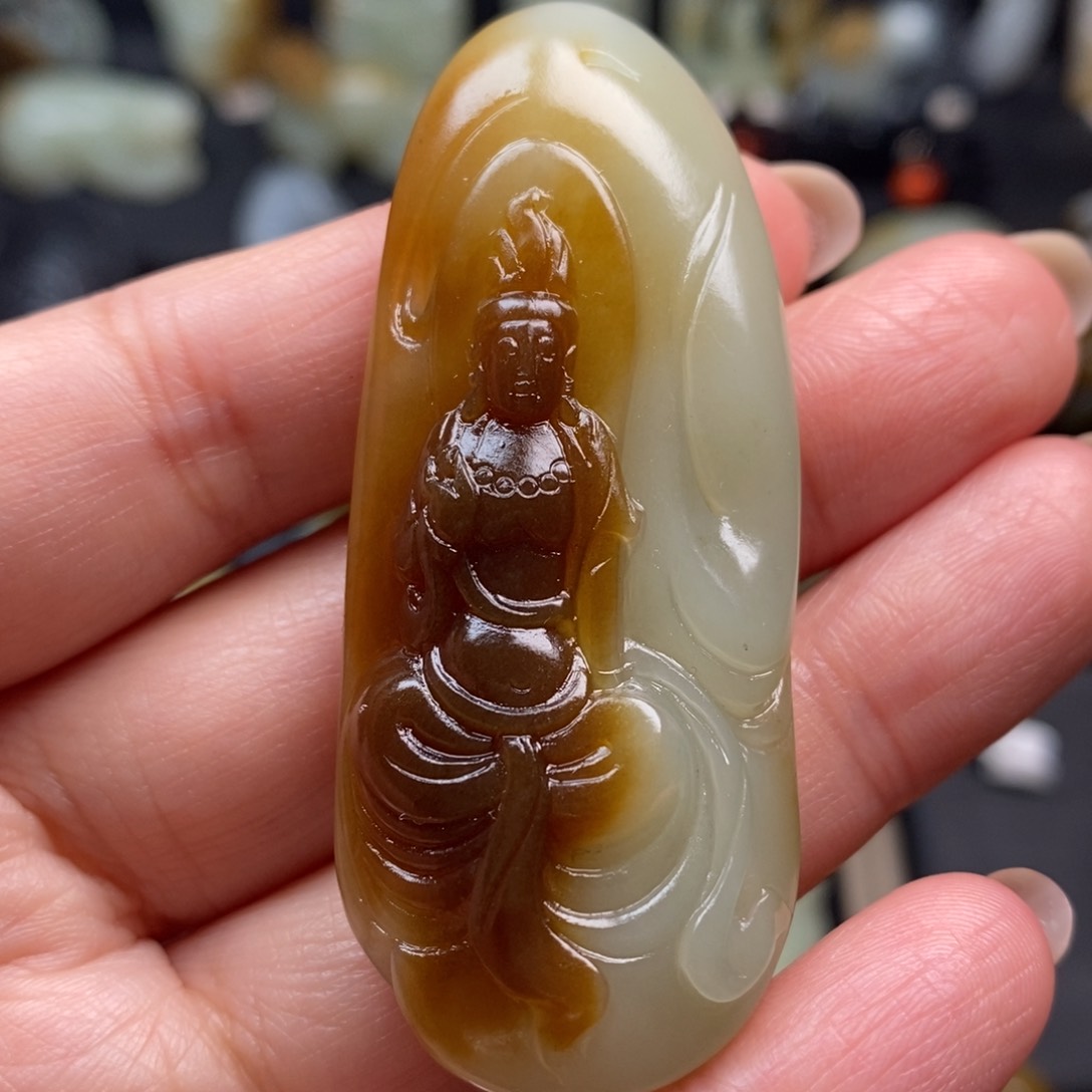 和田玉挂件未镶嵌