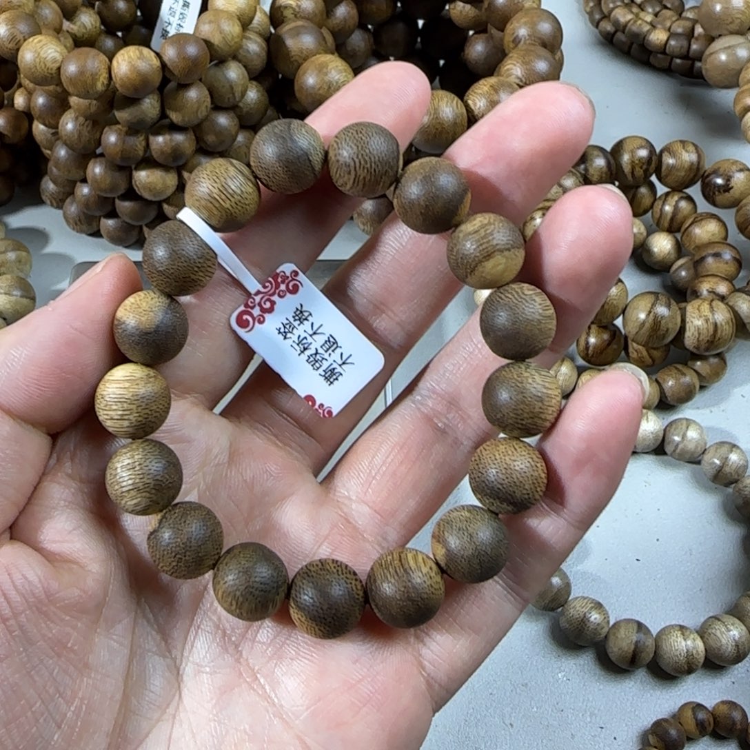 沉香香囊沉香文莱黑棋蛇皮纹1.2尺寸