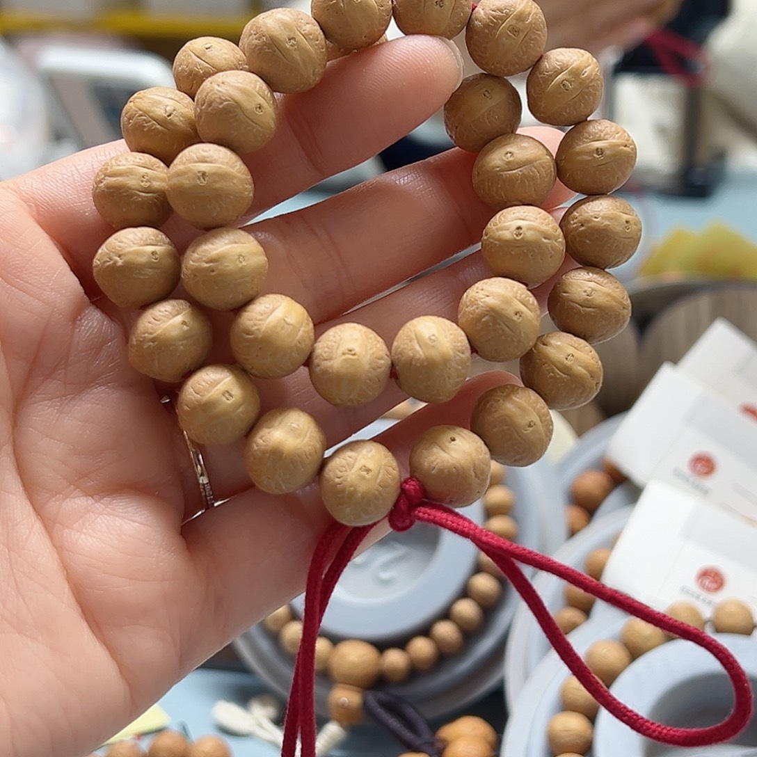 手串凤眼菩提12毫米32颗手持实心，9@2109