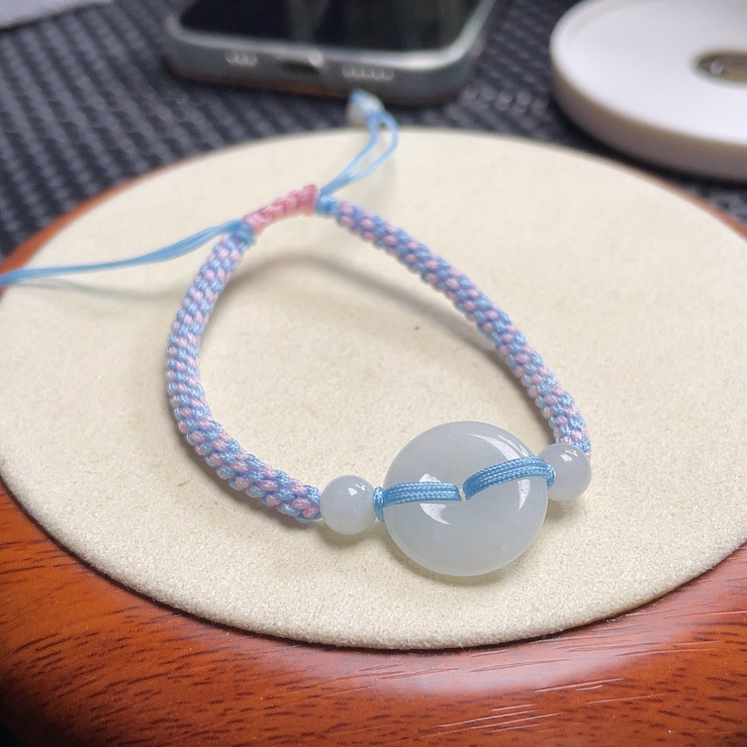 翡翠手链未镶嵌卡16.9cm4