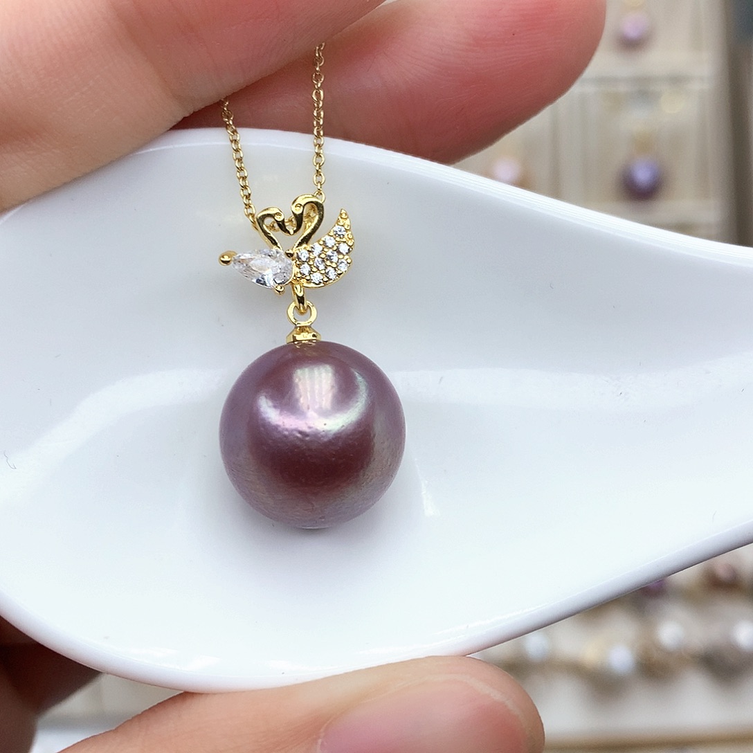 淡水珍珠颈饰合金