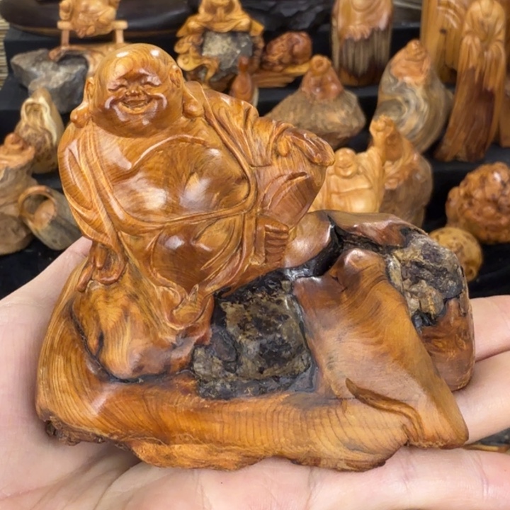 柏木（崖柏）手把件