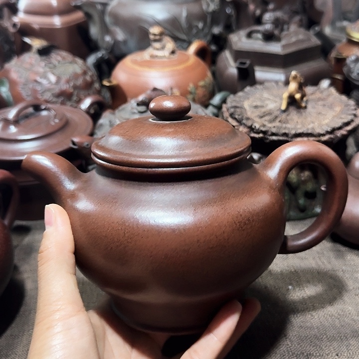泥塑放*紫砂壶茶具壶