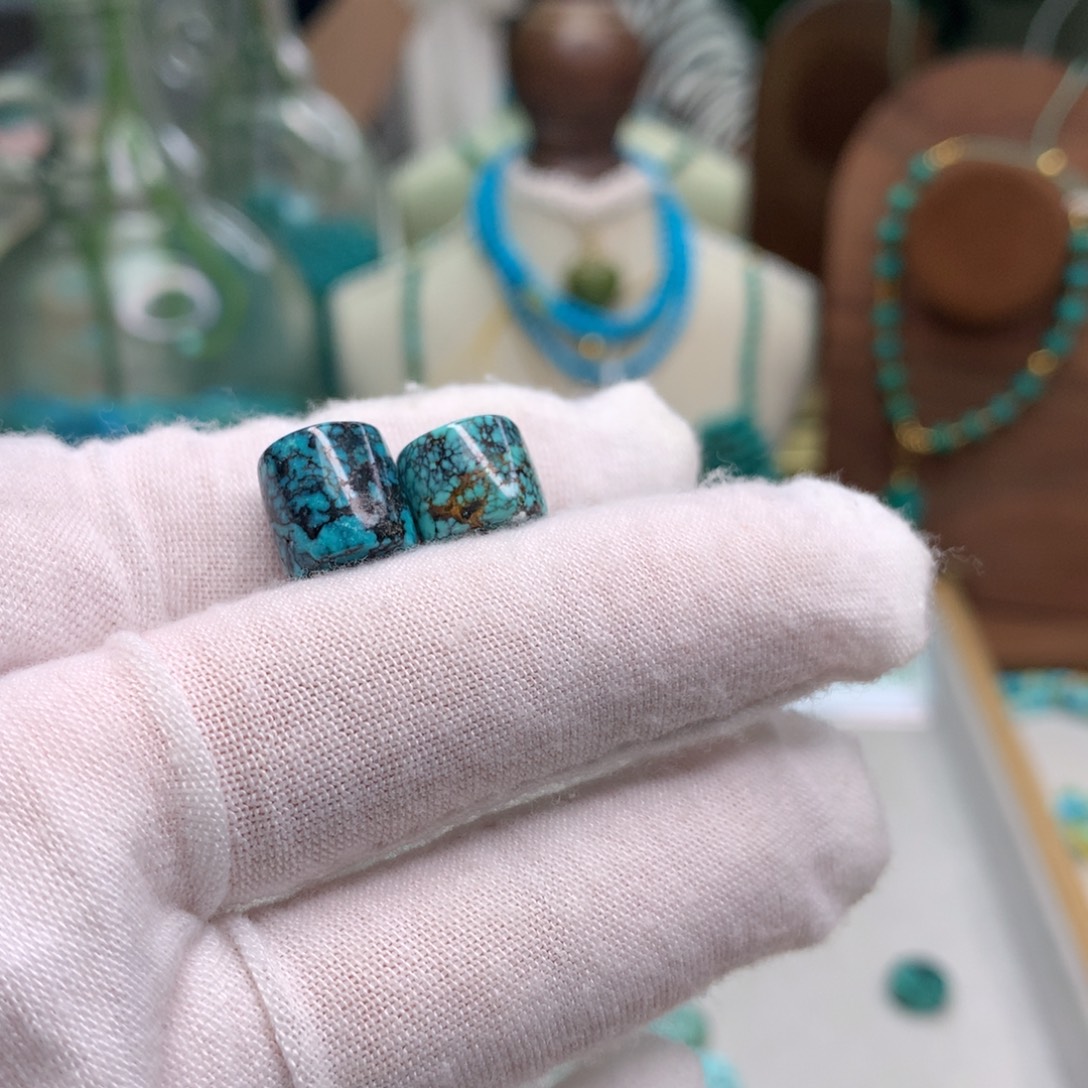 绿松石未镶嵌配饰