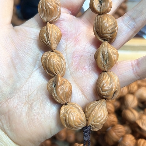 野生龙纹生命之源15尺寸闭口手串