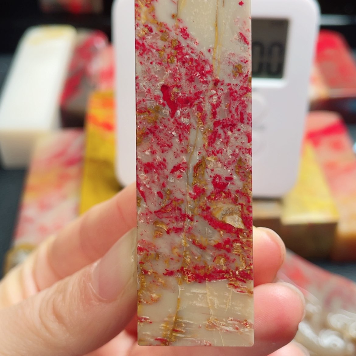 【闪购商品】昌化鸡血石用****0邵氏鸡血石