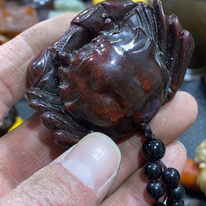 滴血莲花菩提吊坠