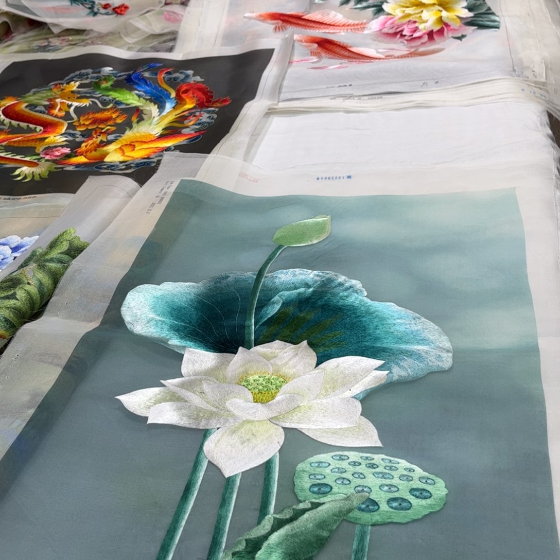 织绣青*苏绣艺术类陆老师