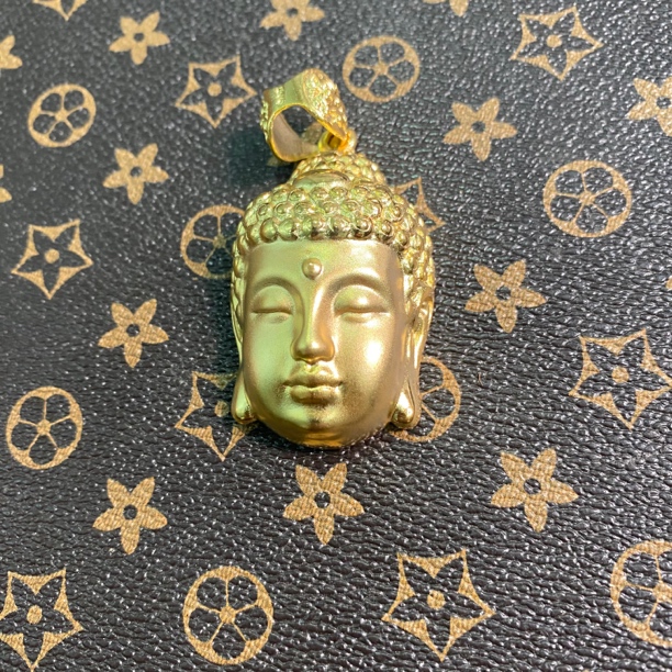 非金属珐琅吊坠 D1079古法新中式佛头吊坠