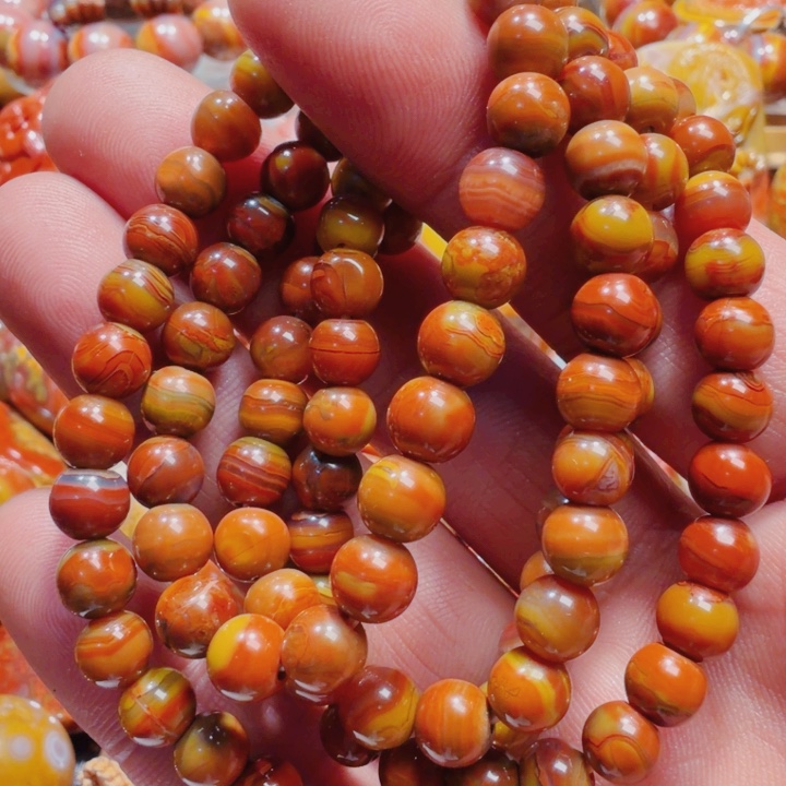 玛瑙/玉髓未镶嵌项链