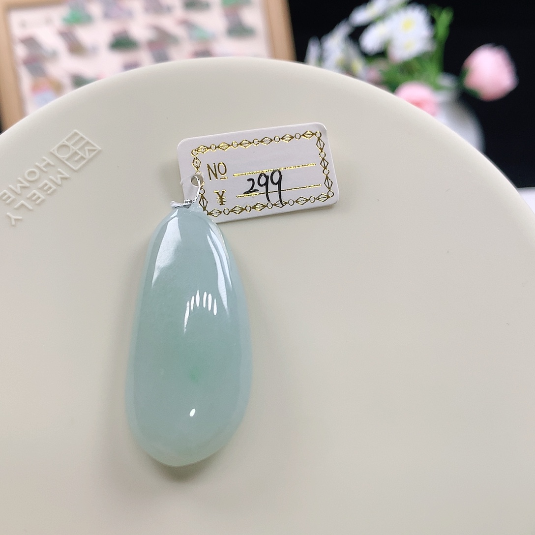 翡翠未镶嵌手链福瓜