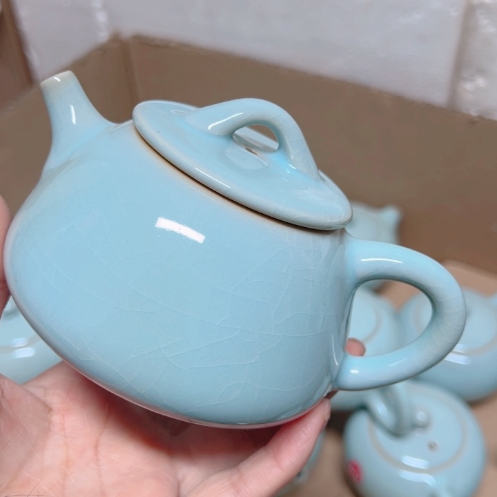 杯汝瓷原产地生产瑕品