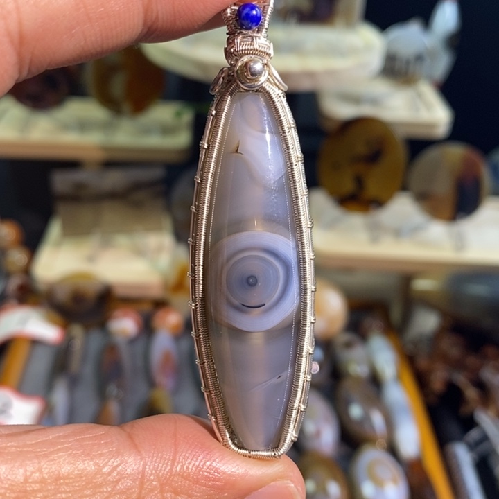 【闪购商品】玛瑙/玉髓吊坠(不含链)未镶嵌