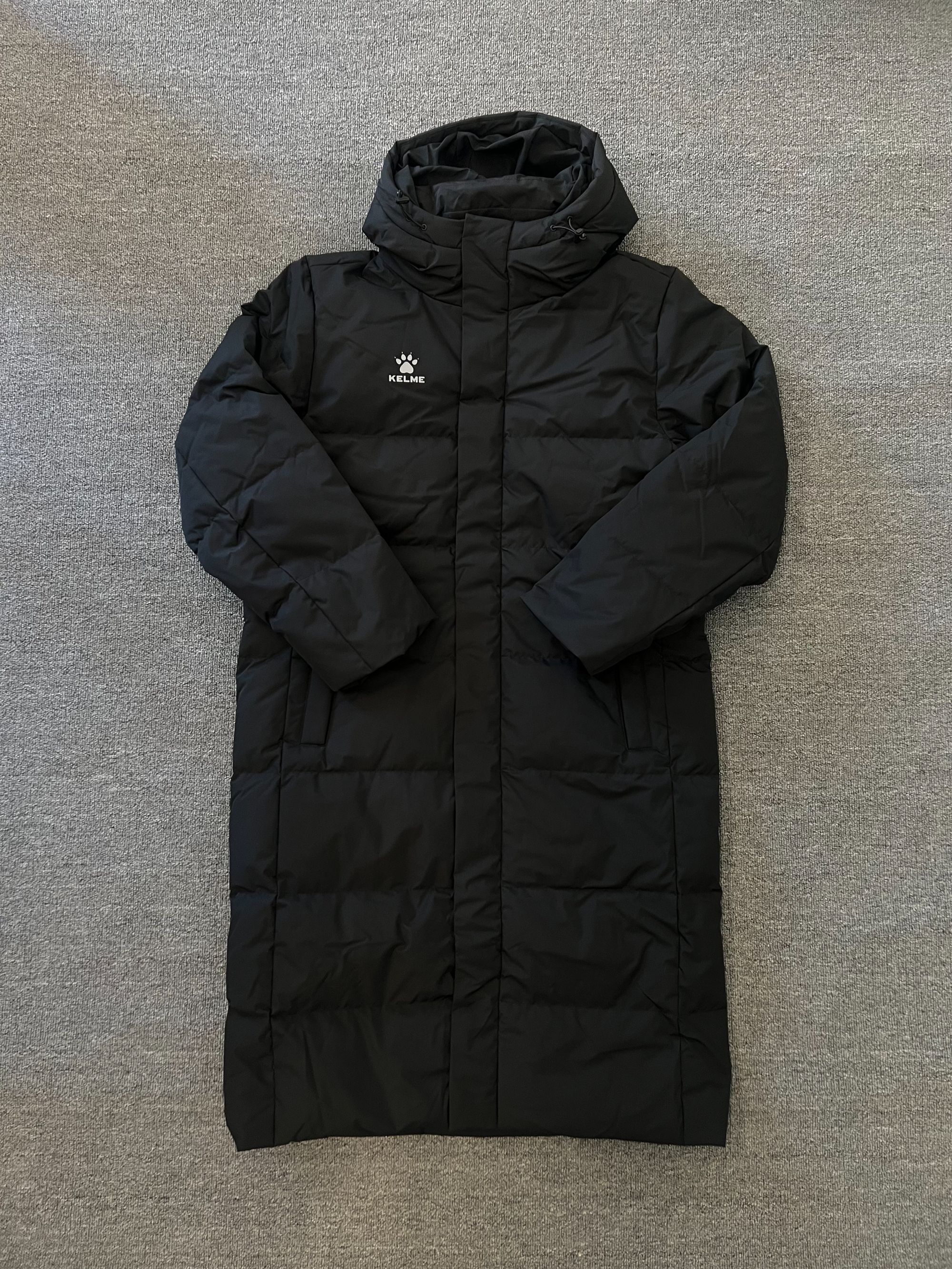 KELME/卡尔美长款羽绒服男25冬季新款运动训练保暖外套8561YR1049