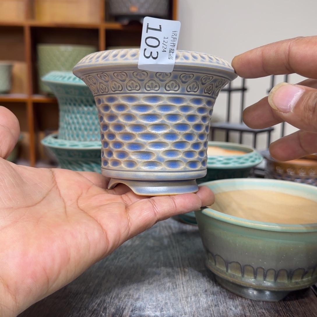用***）手工花盆103 内口口径 8.5  cm 
