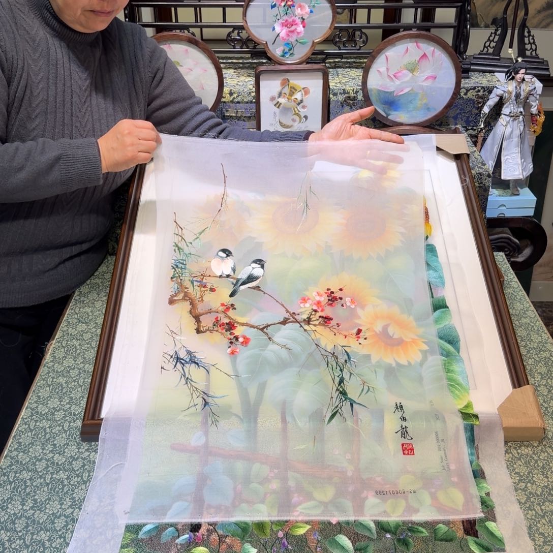 刺绣手工苏绣工艺精品