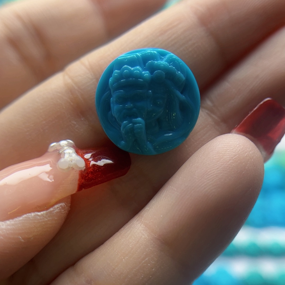 绿松石挂件未镶嵌