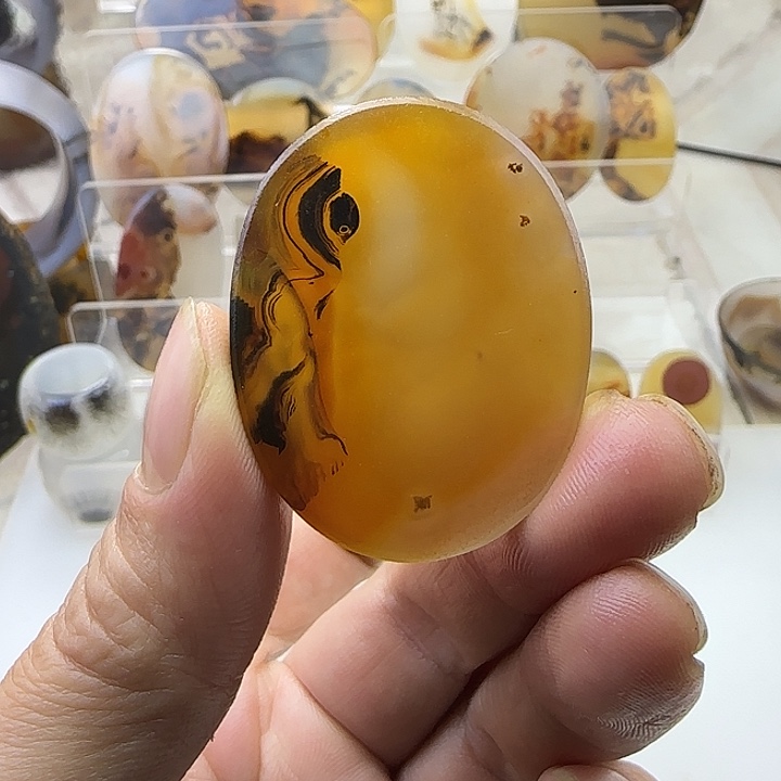 玛瑙/玉髓未镶嵌颈饰