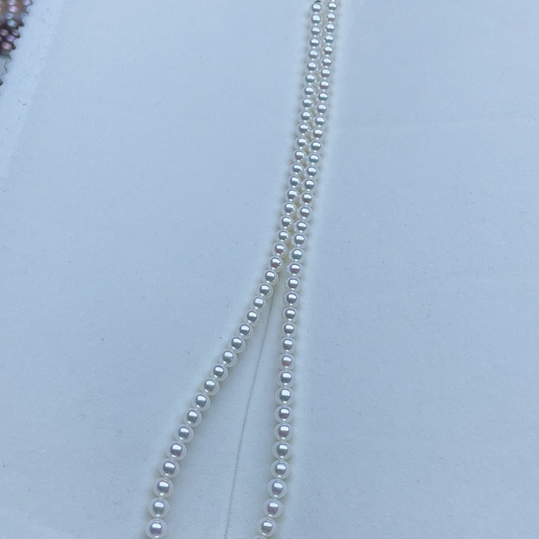 淡水珍珠颈饰银S925镶嵌