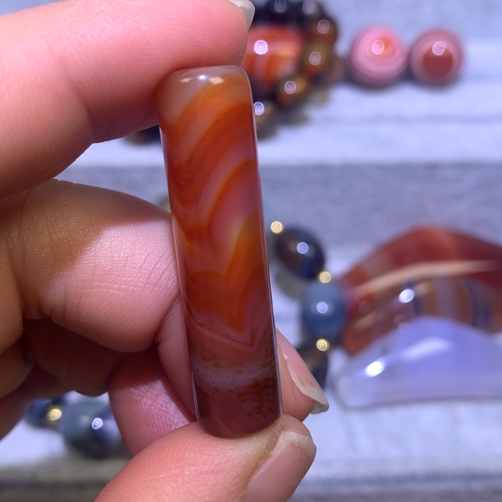 南红玛瑙合金颈饰