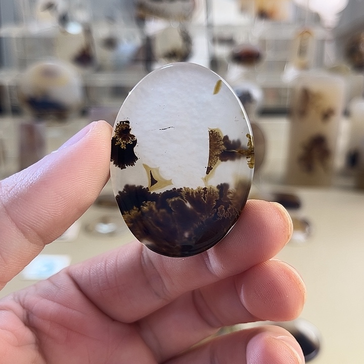 玛瑙/玉髓吊坠(不含链)未镶嵌