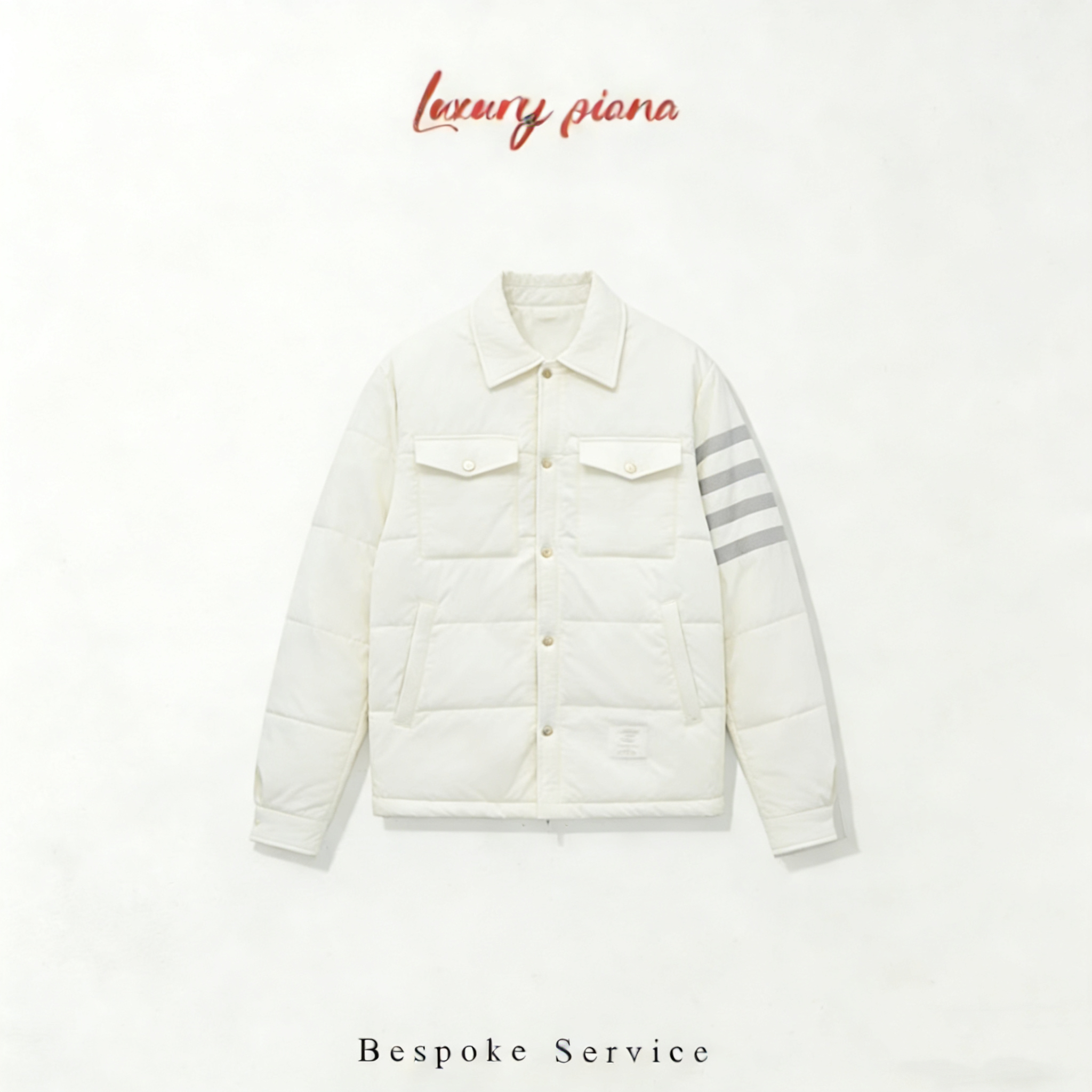 【31号链接绵羊毛四条杠】冬季专柜新款大牌轻奢男女同款外套T999