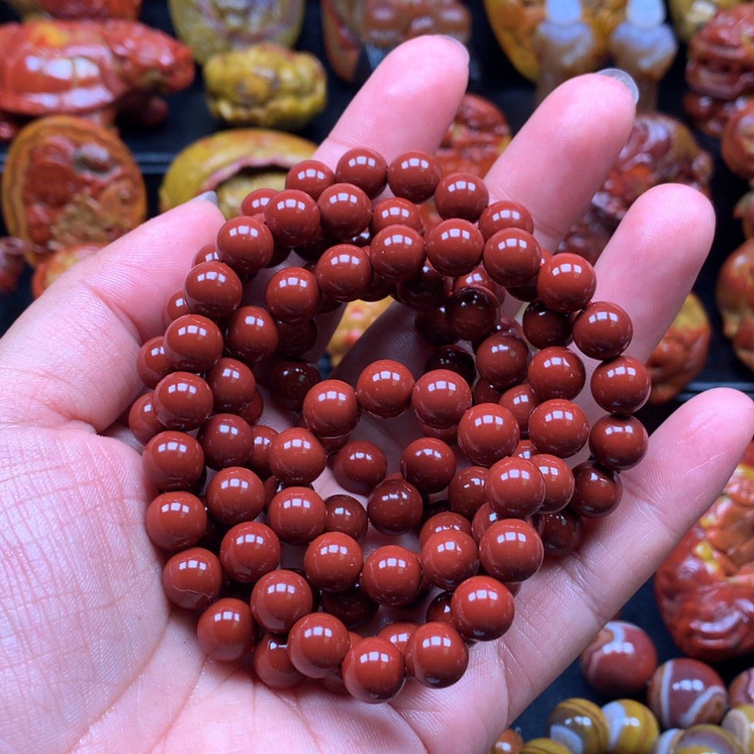 玛瑙/玉髓手链未镶嵌