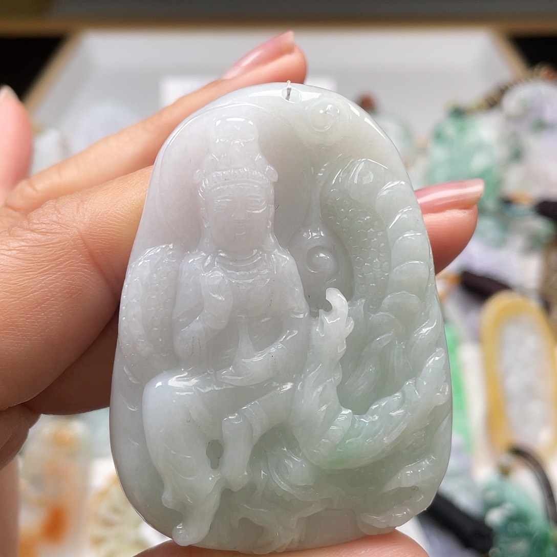 翡翠吊坠(不含链)未镶嵌