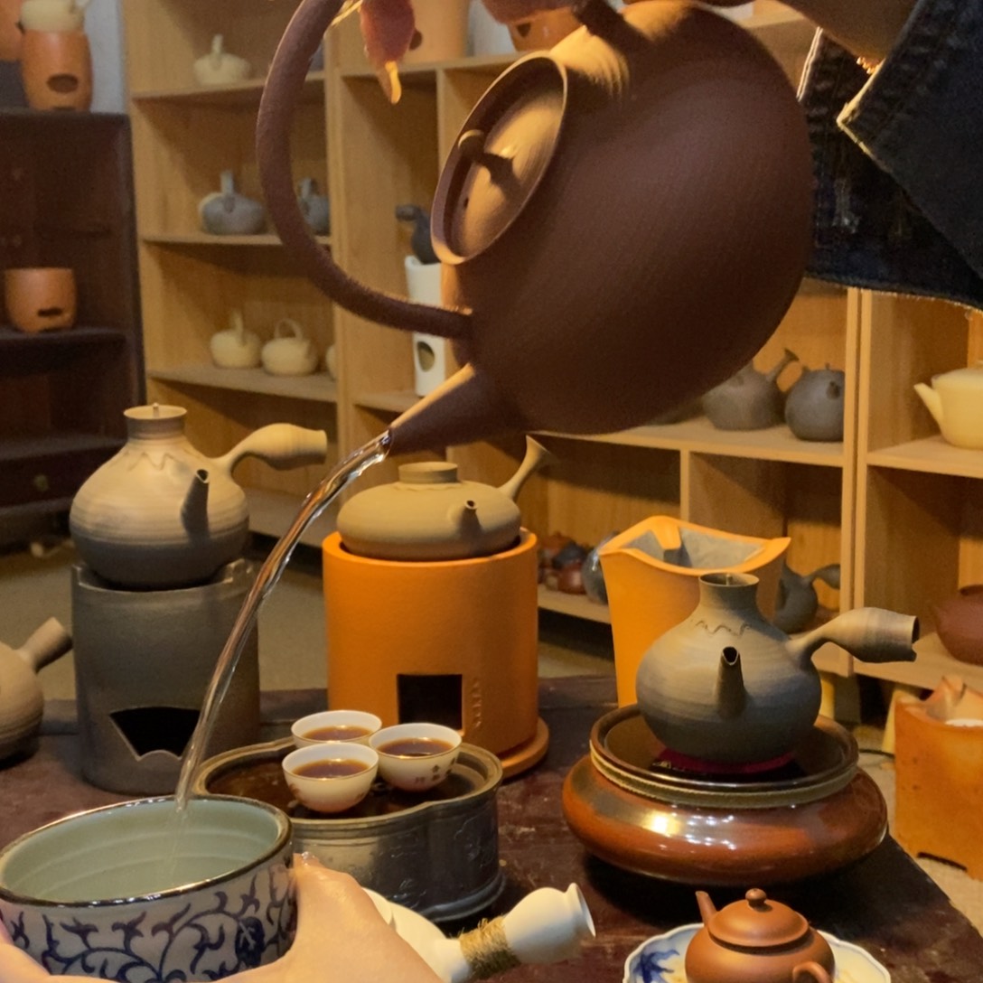 陶?****?童乐提梁壶550c