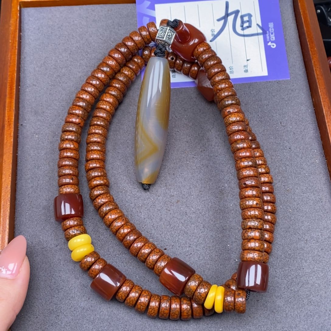 星月菩提吊坠欧**哥 星月