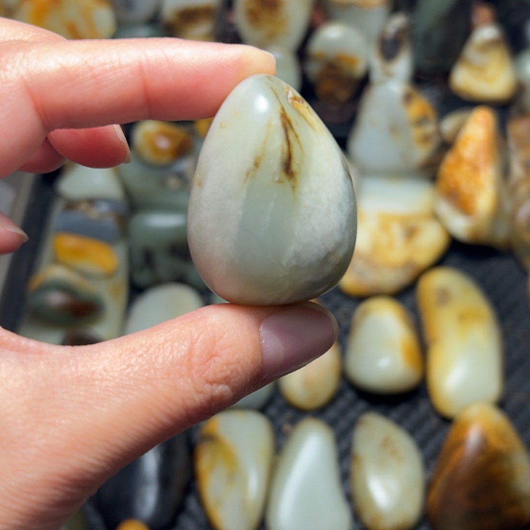 和田玉（青玉）A35未镶嵌