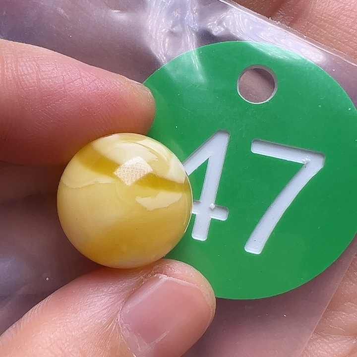 蜜蜡未镶嵌珠宝奇石小*16m m