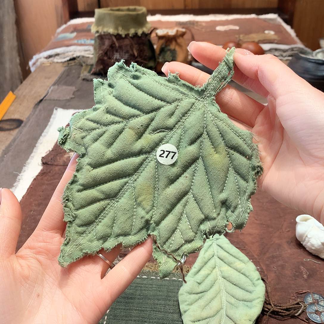 特价福利 手工柿染布茶垫